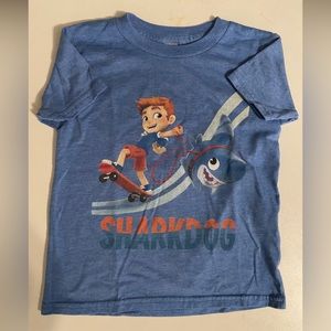 Shark dog Tshirt 5T